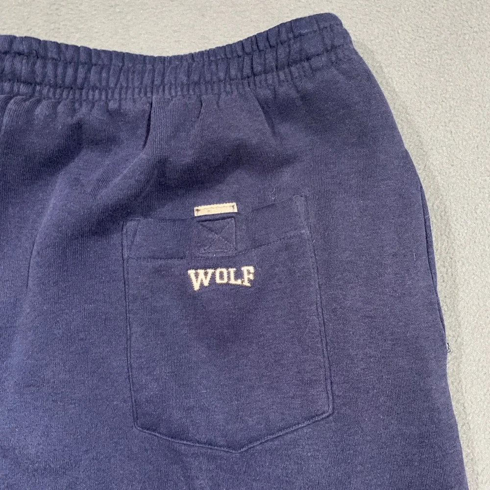 Wolf Athletic Notre Dame Sweatpants Men XL Navy Blue Joggers NCAA College Sport